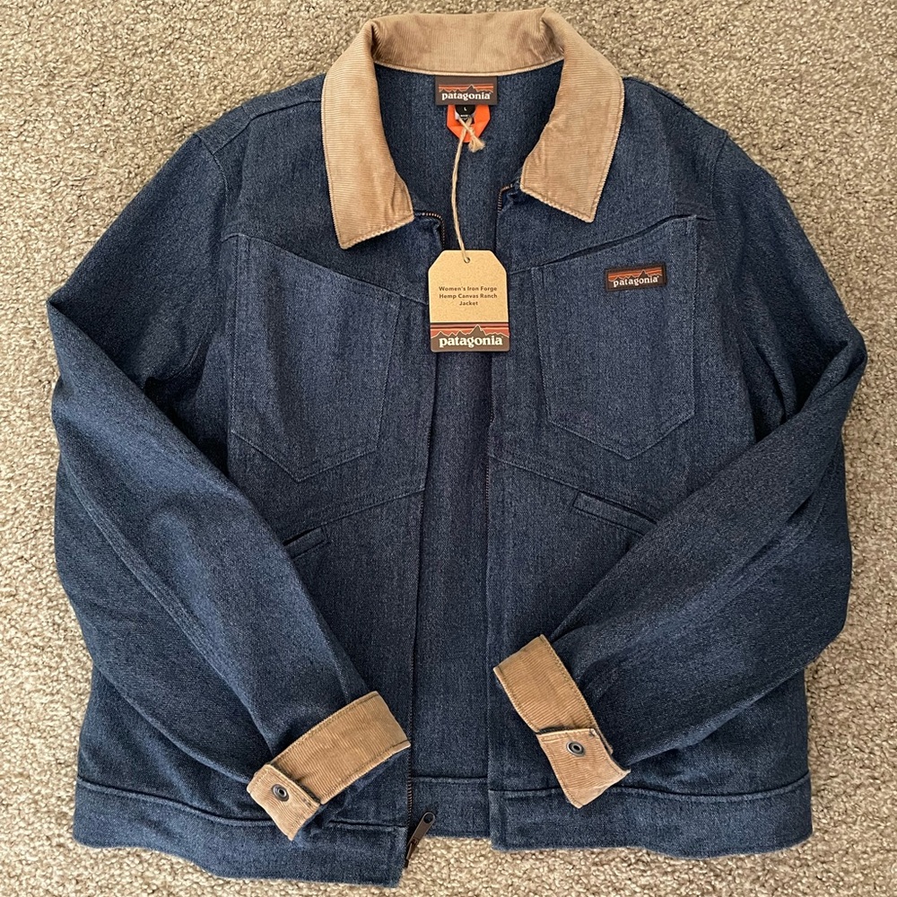 NWT Patagonia Women’s Iron Forge Hemp Canvas Ranch Jacket